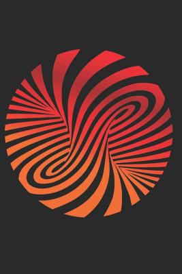 3D Swirl Vortex Notebook: Geometric Optical Ill... 1791692990 Book Cover