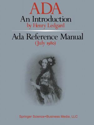 ADA: An Introduction. Ada Reference (July 1980) 0387905685 Book Cover