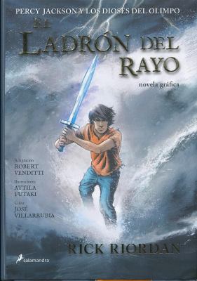 El Ladron del Rayo Novela Grafica [Spanish] 8498384044 Book Cover