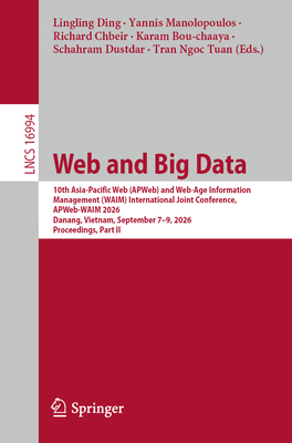 Web and Big Data: 10th Asia-Pacific Web (Apweb)... 981925695X Book Cover