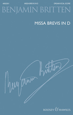 Missa Brevis in D - New Edition: For Boys' Voic... 1480367745 Book Cover