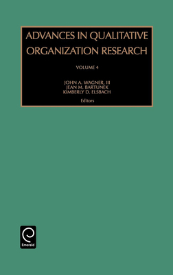 Advances in Qualitative Organization Research 0762309024 Book Cover