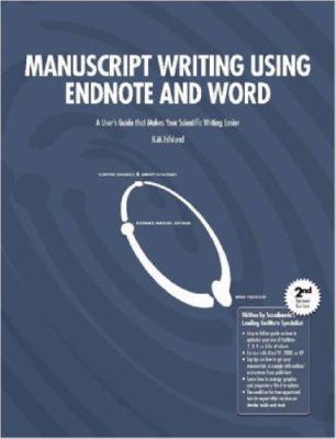 Manuscript Writing Using Endnote and Word 1411688392 Book Cover