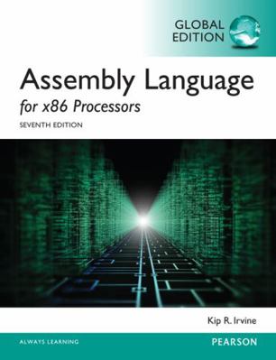 Assembly Language for x86 Processors, Global Ed... 1292061219 Book Cover
