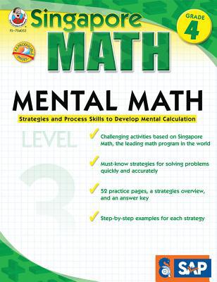 Mental Math, Grade 4: Strategies and Process Sk... 1936024101 Book Cover