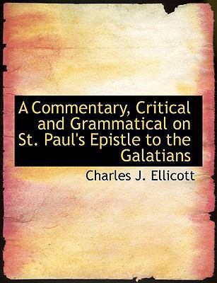 A Commentary, Critical and Grammatical on St. P... [Large Print] 055493258X Book Cover