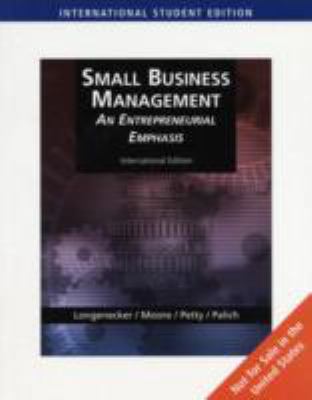 Small Business Management (13th, 06) by Longene... 0324323395 Book Cover