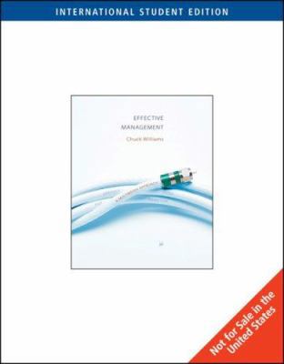 Effective Management (ISE with Bind-In Card): A... 0324548494 Book Cover