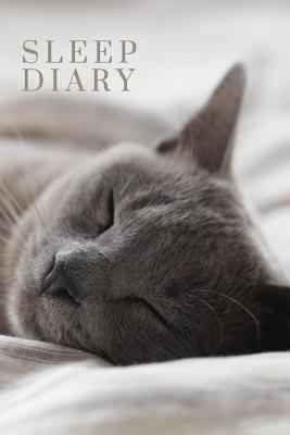 Sleep Diary Sleepy Russian Blue Cat 1792610866 Book Cover