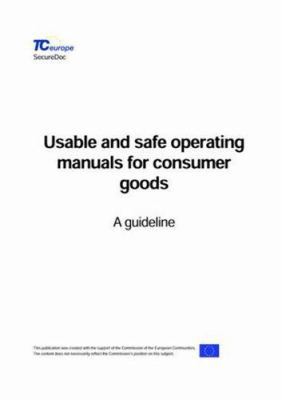 Usable and safe operating manuals for consumer ... 0950645966 Book Cover