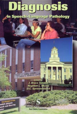 Diagnosis in Speech-Language Pathology 0769300502 Book Cover