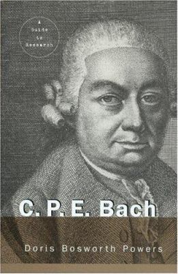 C.P.E. Bach: A Guide to Research 0815321791 Book Cover