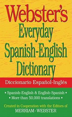 Webster's Everyday Spanish-English Dictionary B00QFY1658 Book Cover