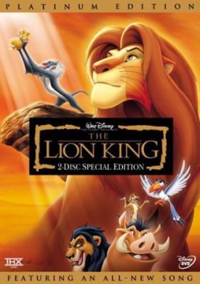 The Lion King (Two-Disc Platinum Edition) B00003CXB4 Book Cover