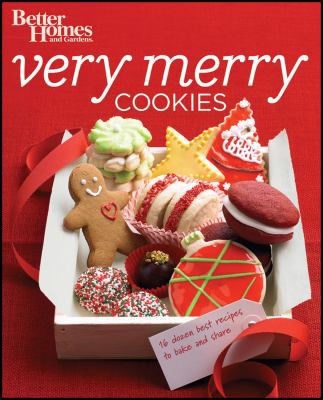 Better Homes and Gardens Very Merry Cookies 1118016033 Book Cover