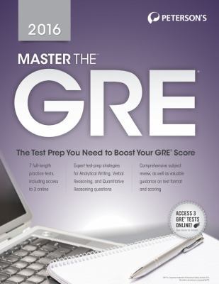 Master the GRE, 23rd Edition 0768939615 Book Cover