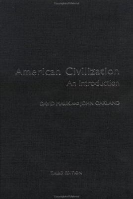 American Civilization 0415268680 Book Cover