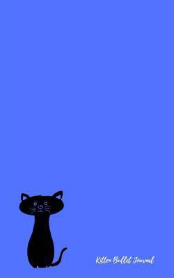 Paperback Kitten Bullet Journal: Small Dotted Bullet Journal or Notebook, Blue, 5x8, White Paper Book