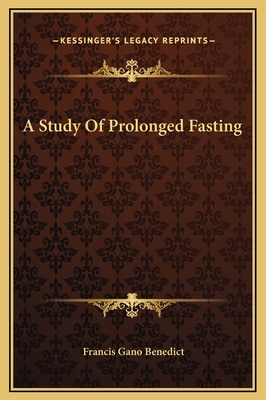 A Study Of Prolonged Fasting 1169343465 Book Cover