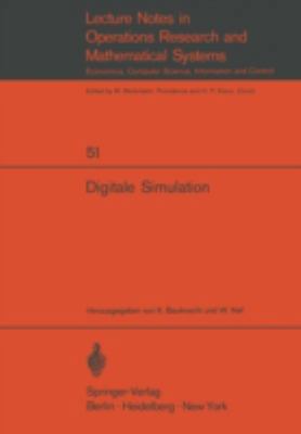 Digitale Simulation [German] 3540055037 Book Cover