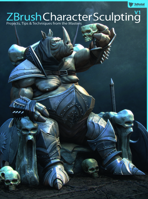 ZBrush Character Sculpting: Volume 1 0955153085 Book Cover