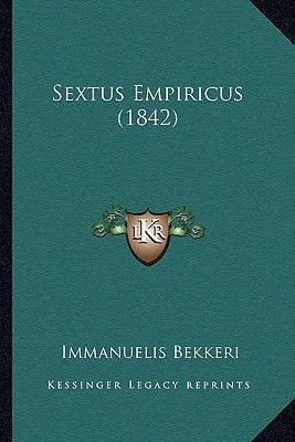 Sextus Empiricus (1842) [Latin] 1167733509 Book Cover