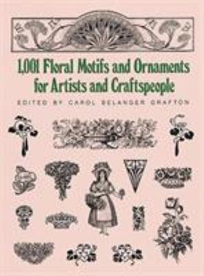 1001 Floral Motifs and Ornaments for Artists an... B007YZPTDM Book Cover