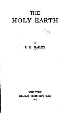 The Holy Earth 1534967419 Book Cover