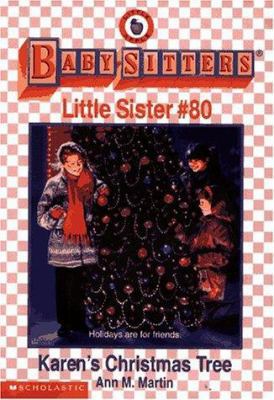 Karen's Christmas Tree (Baby-Sitters Little Sis... 0590691880 Book Cover