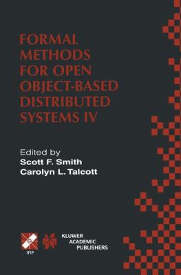Formal Methods for Open Object-Based Distribute... 1475710186 Book Cover