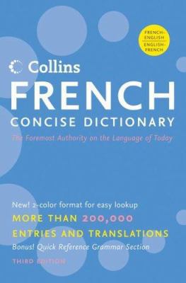 Collins French Concise Dictionary, 3e (HarperCo... 006057576X Book Cover