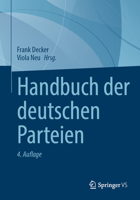 Handbuch Der Deutschen Parteien [German] 3658473908 Book Cover