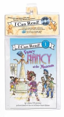 Fancy Nancy at the Museum Book and CD [With Pap... 0061706582 Book Cover