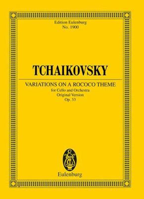 Variations on a Rococo Theme: for Cello and Orc... 3795771544 Book Cover