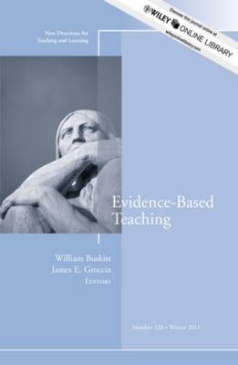 Evidence-Based Teaching: New Directions for Tea... 1118180682 Book Cover