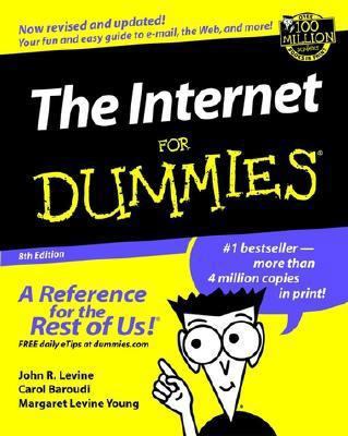 The Internet for Dummies 0764508946 Book Cover