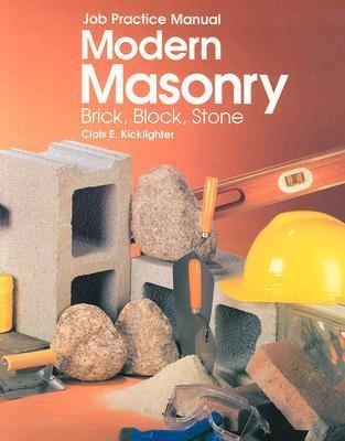 Modern Masonry: Brick, Block, Stone (Job Practi... 1566373433 Book Cover