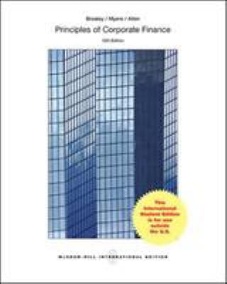 Principles Of Corporate Finance 1259253333 Book Cover