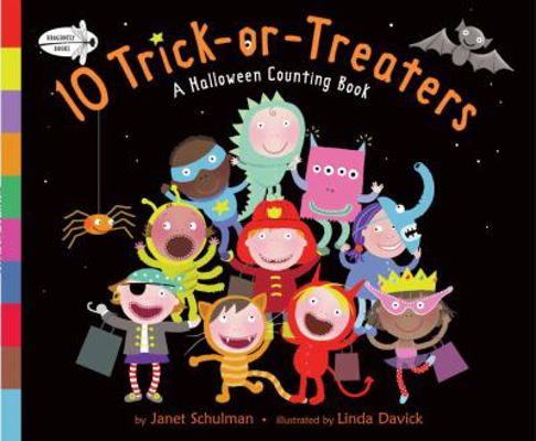 10 Trick-Or-Treaters: A Halloween Counting Book 0385736142 Book Cover