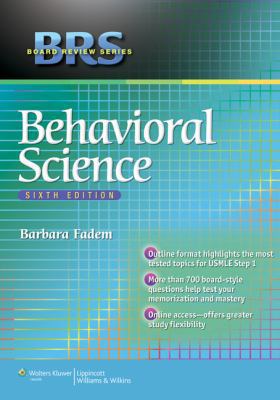 Behavioral Science 1451132107 Book Cover