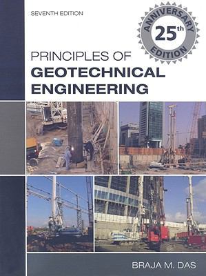 Principles of Geotechnical Engineering 0495411302 Book Cover