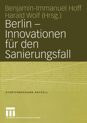Berlin -- Innovationen Für Den Sanierungsfall [German] 3531144855 Book Cover