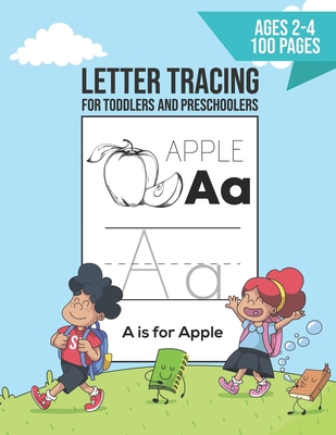 Letter Tracing for Toddlers and Preschoolers ag... B08CPB7QMT Book Cover