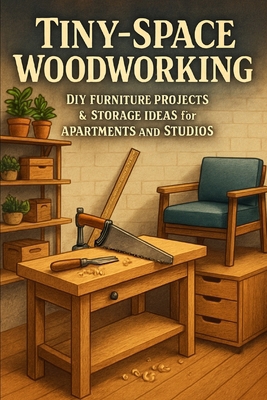 Tiny-Space Woodworking: DIY Furniture Projects ... B0FXYRS9HM Book Cover