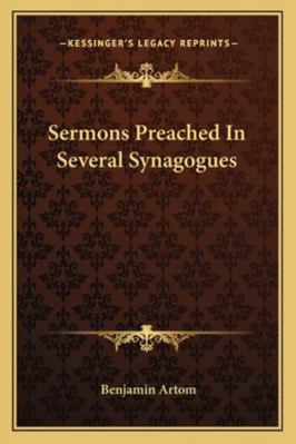 Sermons Preached In Several Synagogues 1163281611 Book Cover