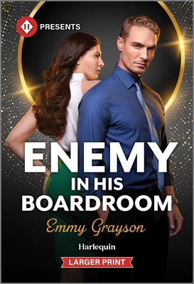 Enemy in His Boardroom [Large Print] 1335219404 Book Cover