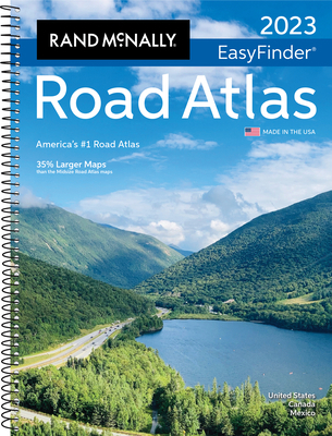 Rand McNally 2023 Easyfinder(r) Midsize Road Atlas 0528026364 Book Cover