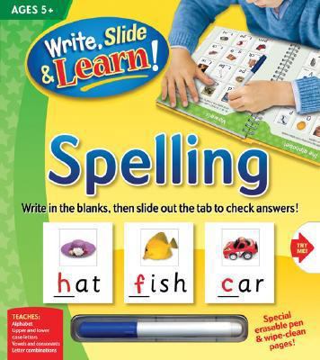 Spelling (Write, Slide & Learn) 1741815584 Book Cover