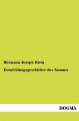 Entwicklungsgeschichte des Kosmos [German] 3954545691 Book Cover