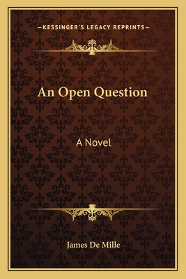 An Open Question 1163715689 Book Cover